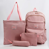 Шкільний рюкзак 4в1 5549 для підлітків з сумкою-шопером, пеналом і косметичкою